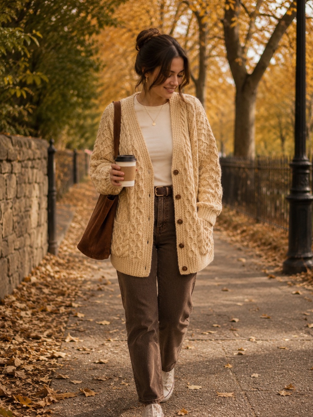 Cozy Cable Knit Sweater
